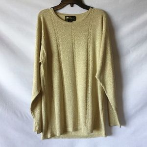 NWT Lisa Originals gold sweater